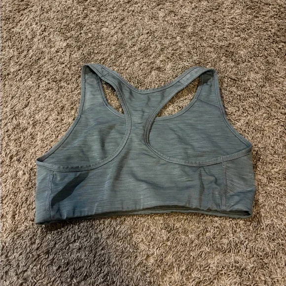 Women’s Heather Grey Nike Dri-Fit Active Sports Bra Size Medium - Picture 4 of 6
